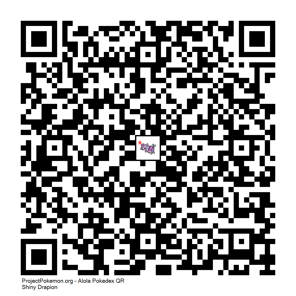 Cdigo QR de Drapion variocolor